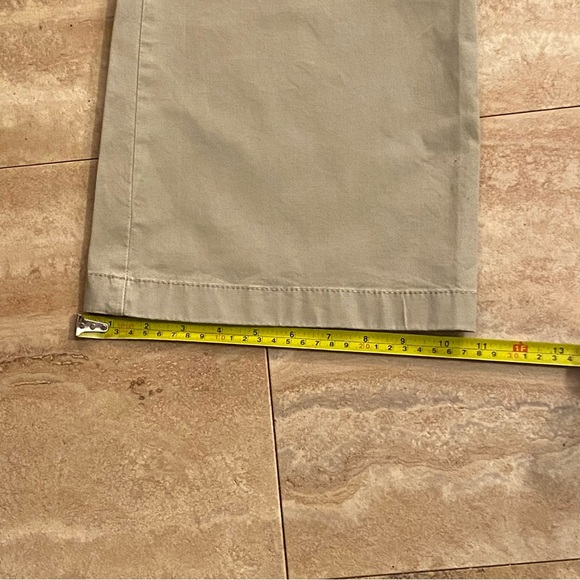 Ann Taylor Lindsay Women’s Khaki Pants Tan Mid Rise Cotton Stretch Size 6 - Picture 6 of 9